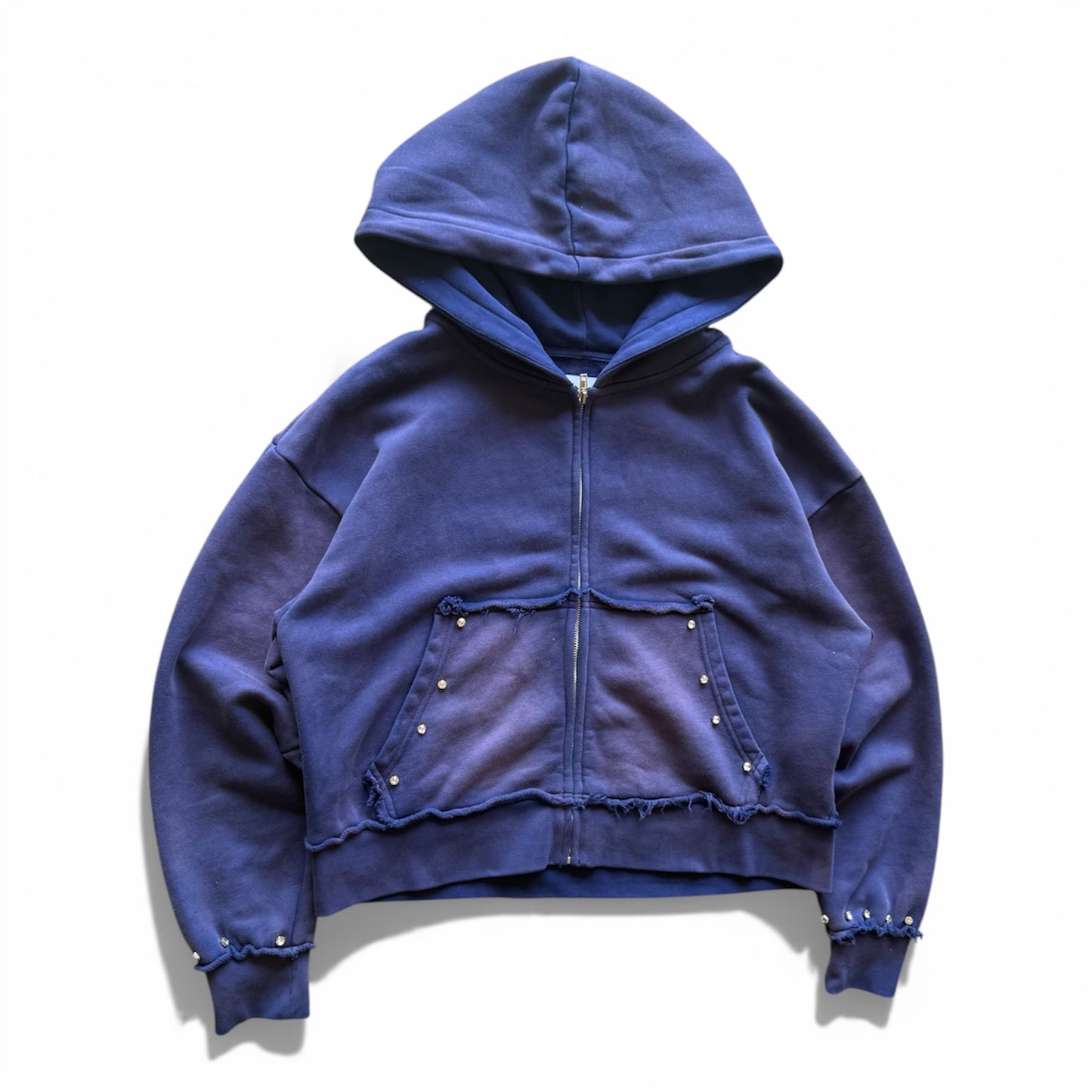 Faded Sapphire Zip-up